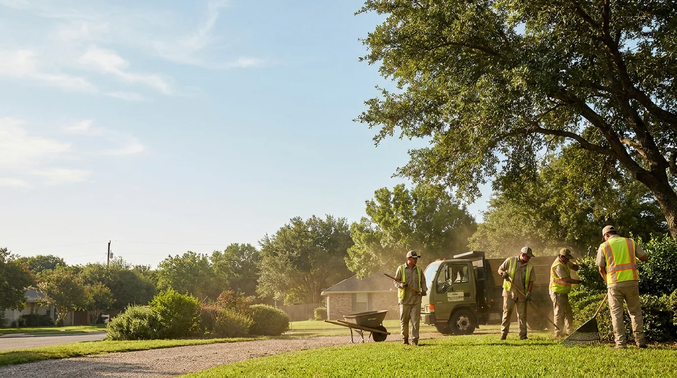 Landscaping in Mcleod, TX near me